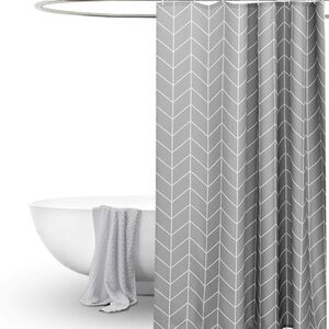 Shower curtain for bath tubs 72x78”